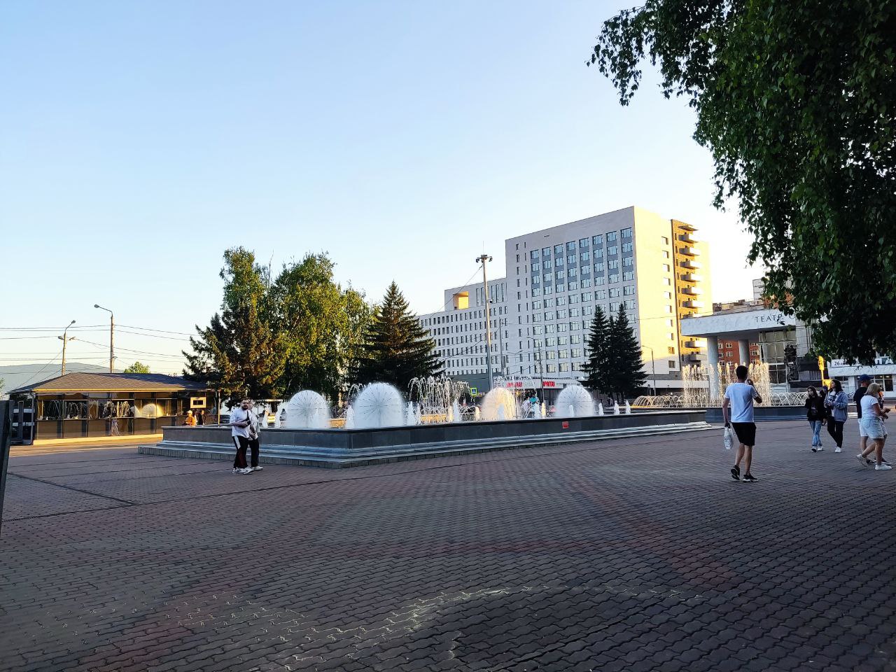 Театральная площадь Красноярска