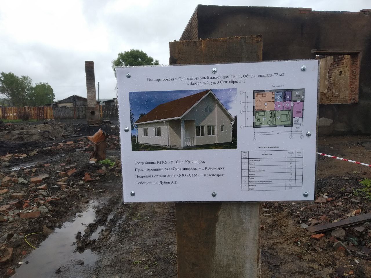 Стройка домов в крае