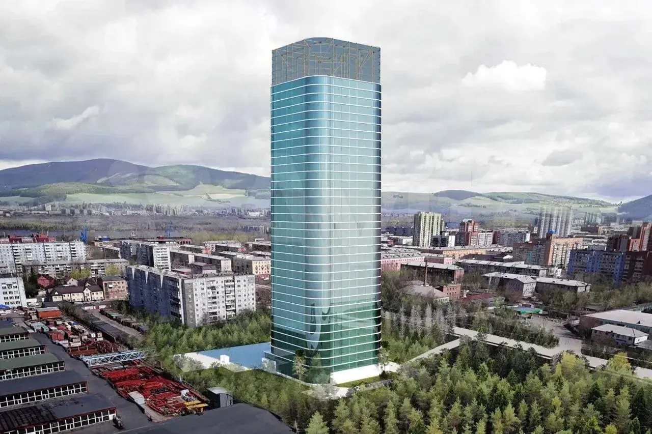 Высотка, проект на Затонской