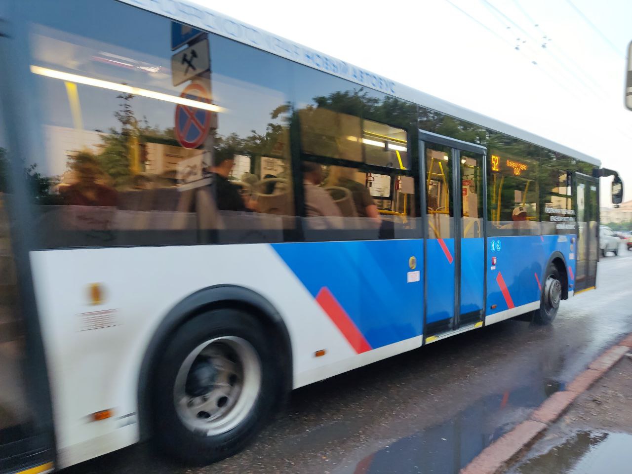 Губернаторский автобус в Красноярске