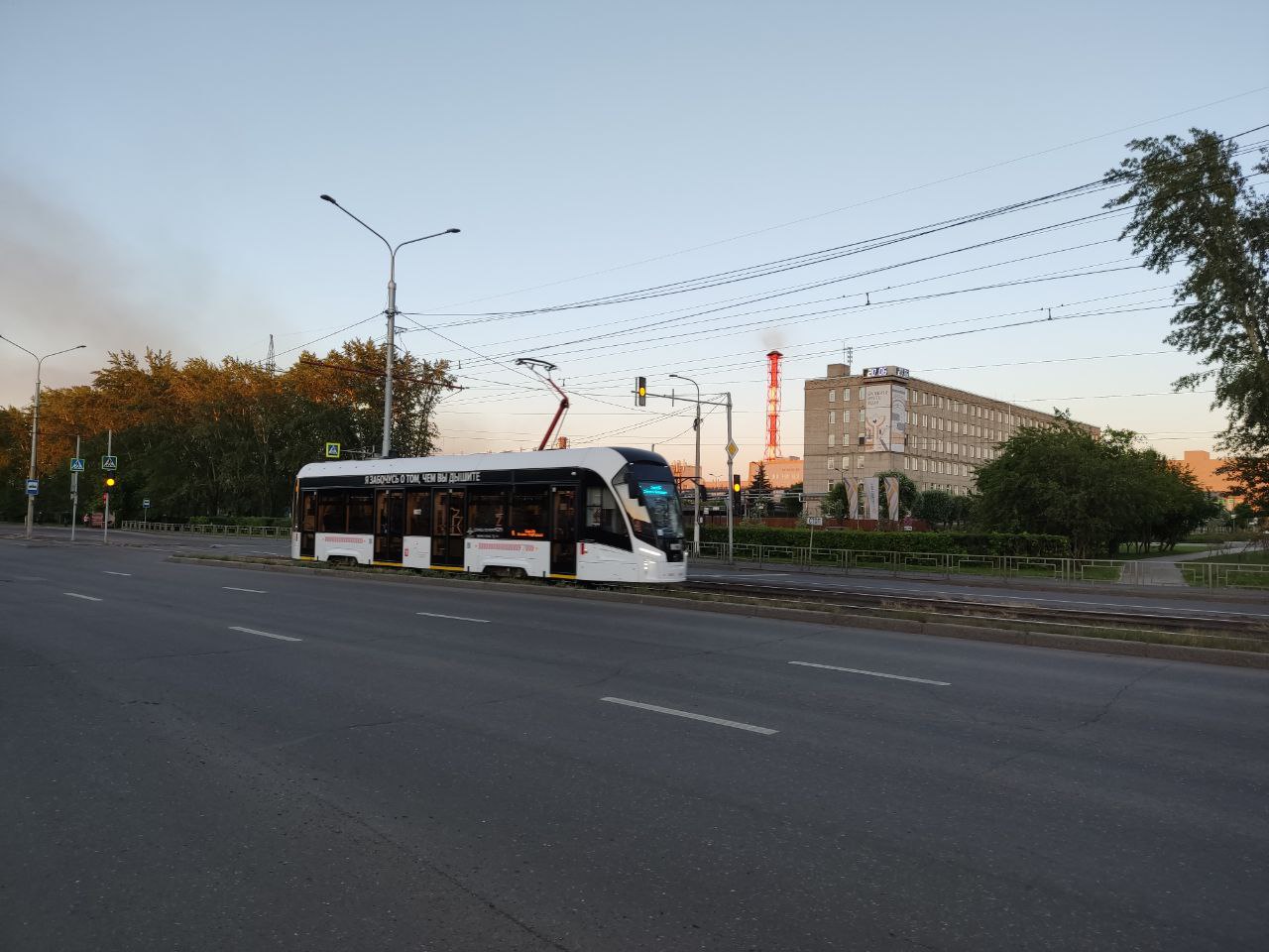 Двум трамваям в Красноярске поменяют схему движения
