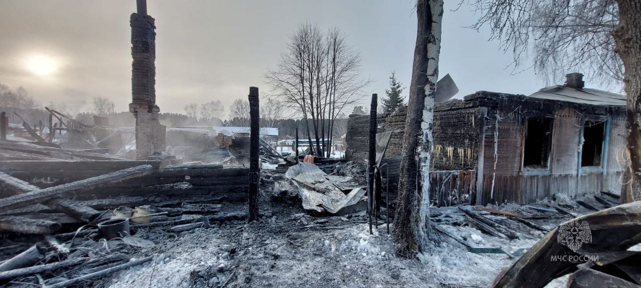 Пожар в Нижней Пойме