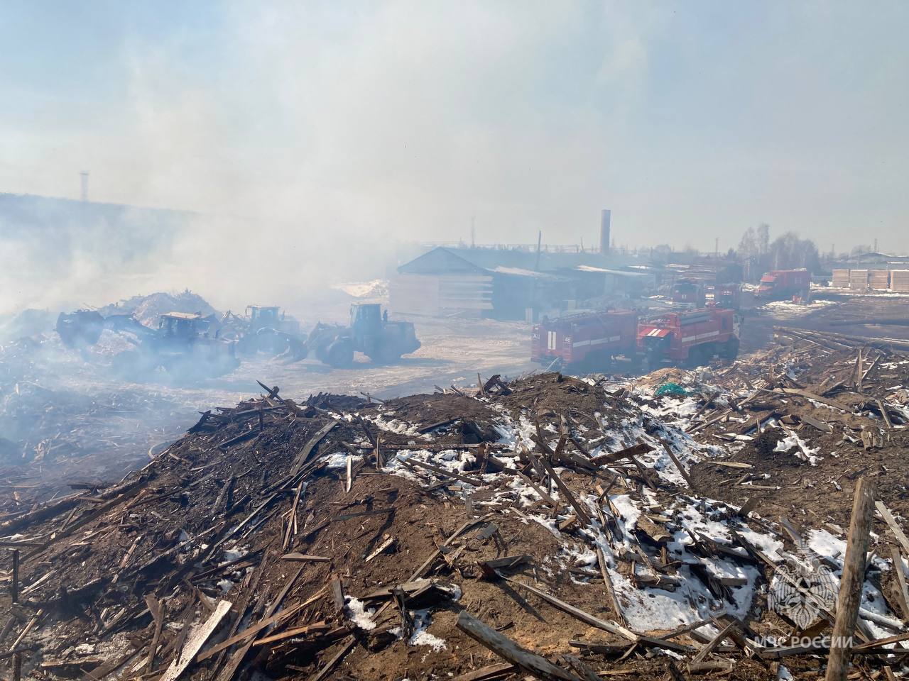 Пожар в Шуваево