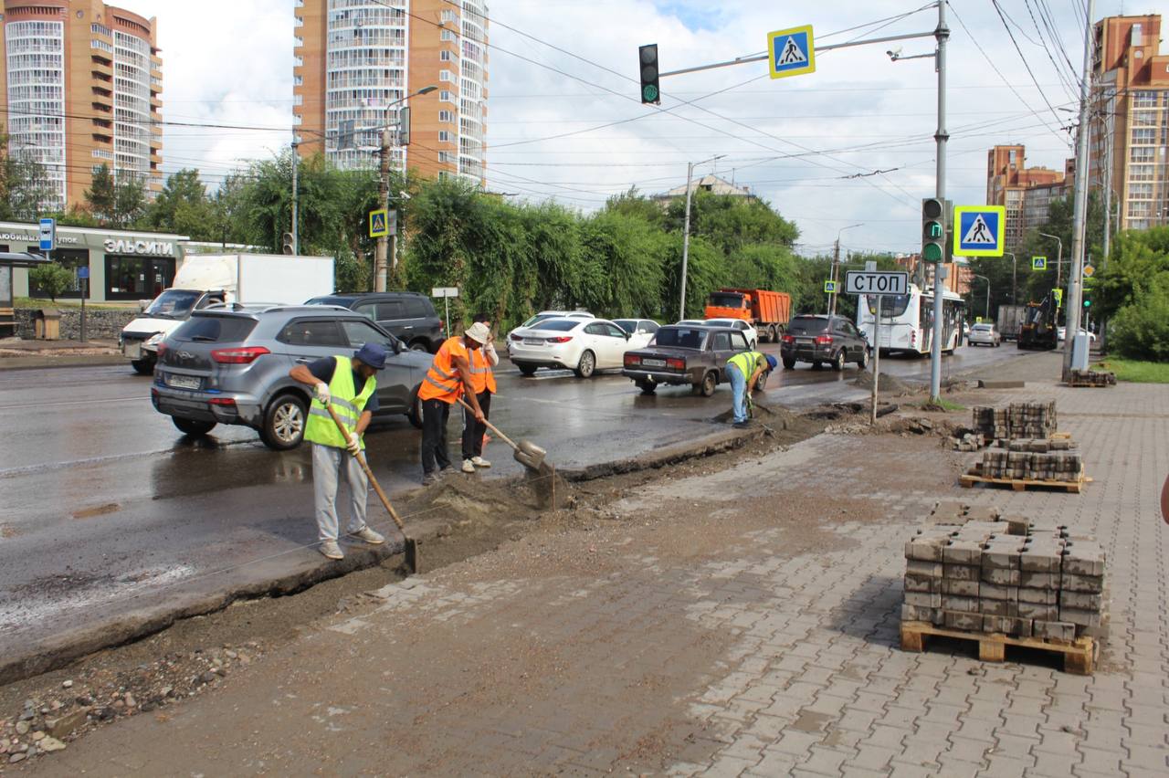 В районе Студгородка на Киренского в Красноярске перенесут светофор и остановку