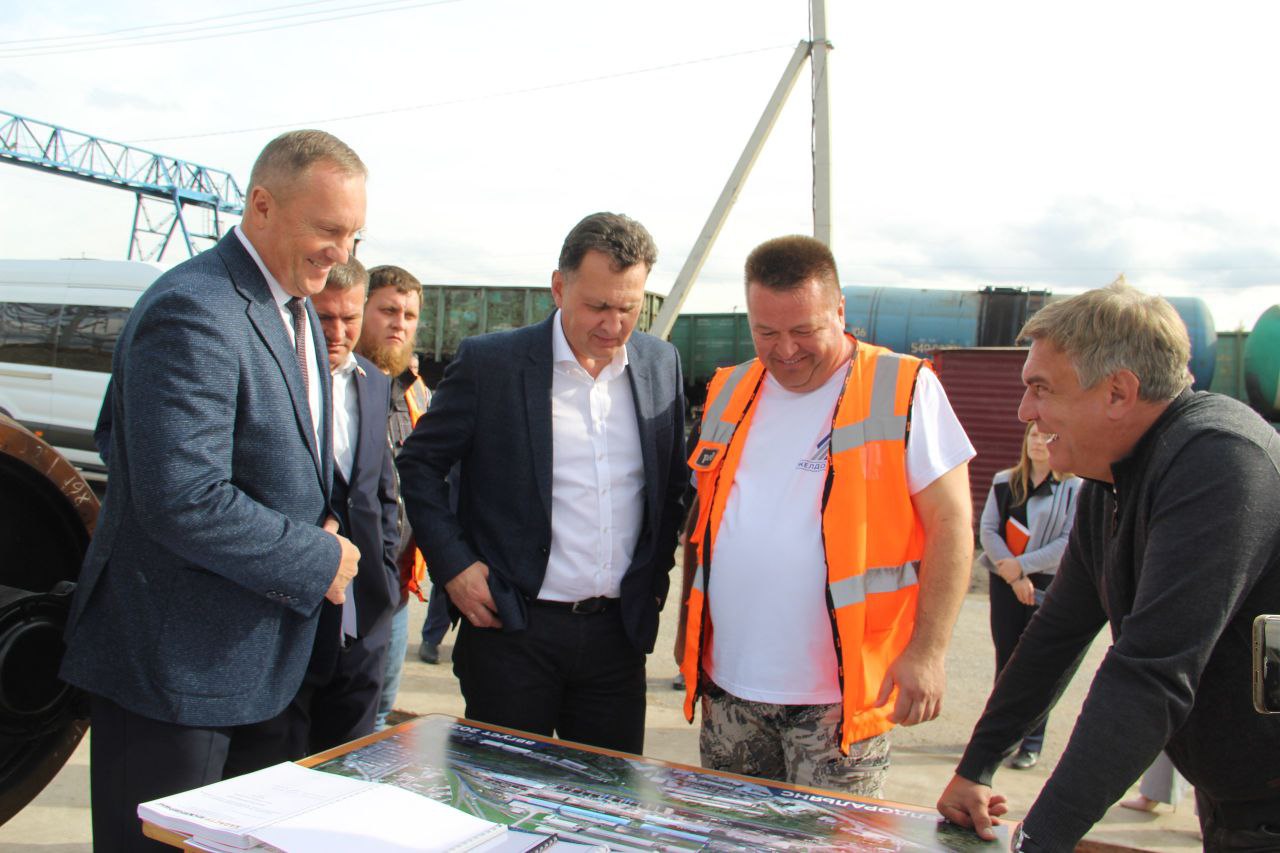 Промпарк Ачинский, визит Сергея Верещагина