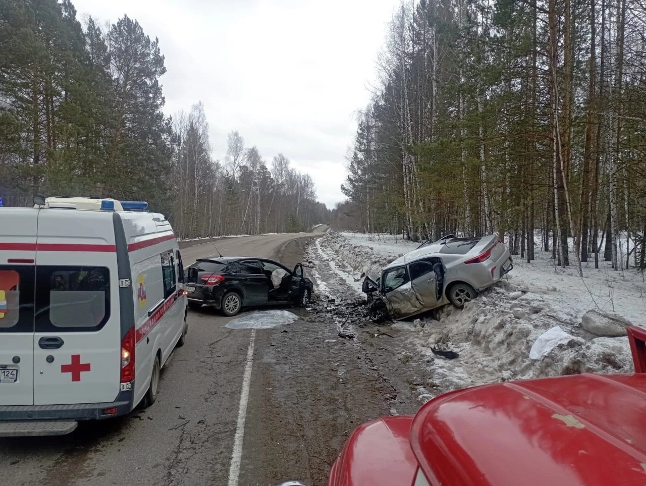 ДТП на Енисейском тракте