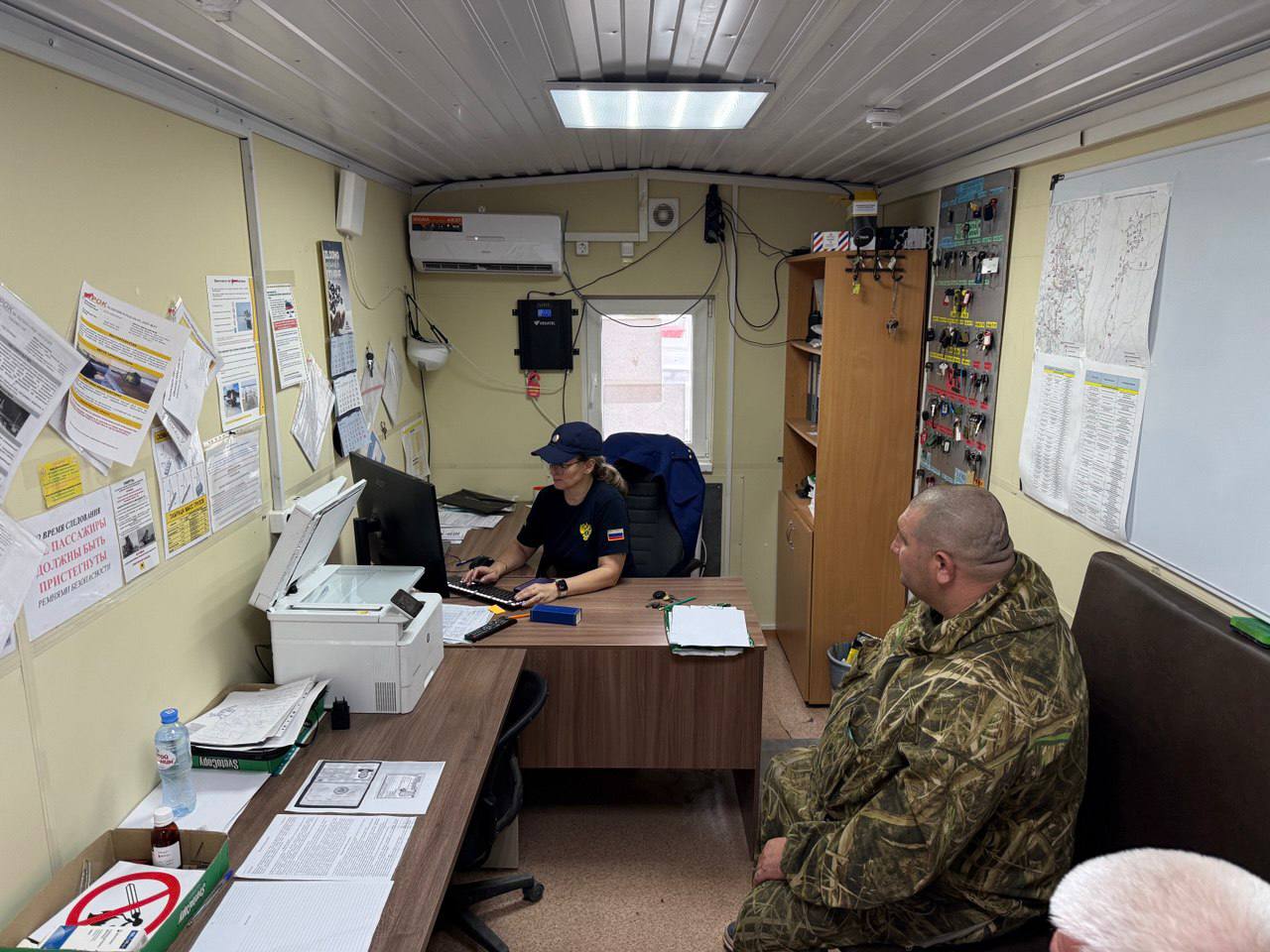 Вахтовики на личном приеме