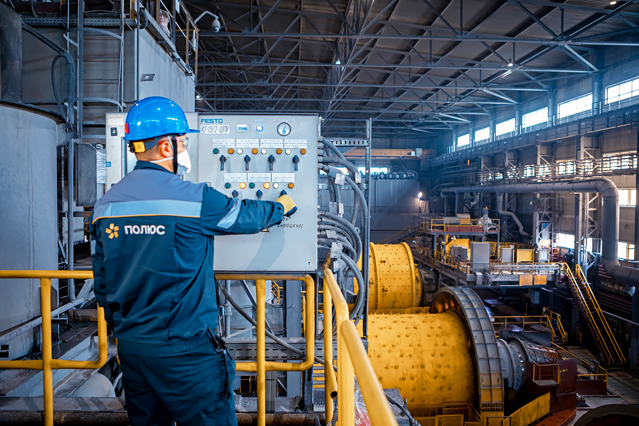 ЗИФ обогатительная фабрика Полюса