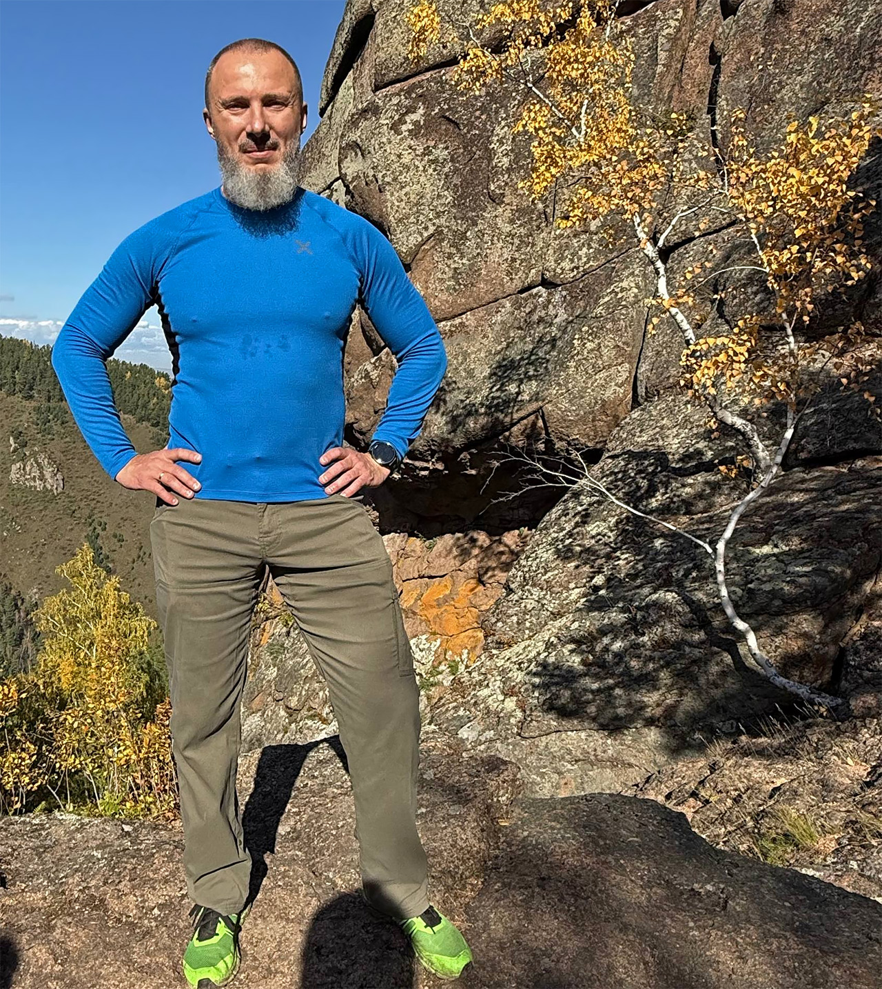 Сергей Пономаренко на Столбах