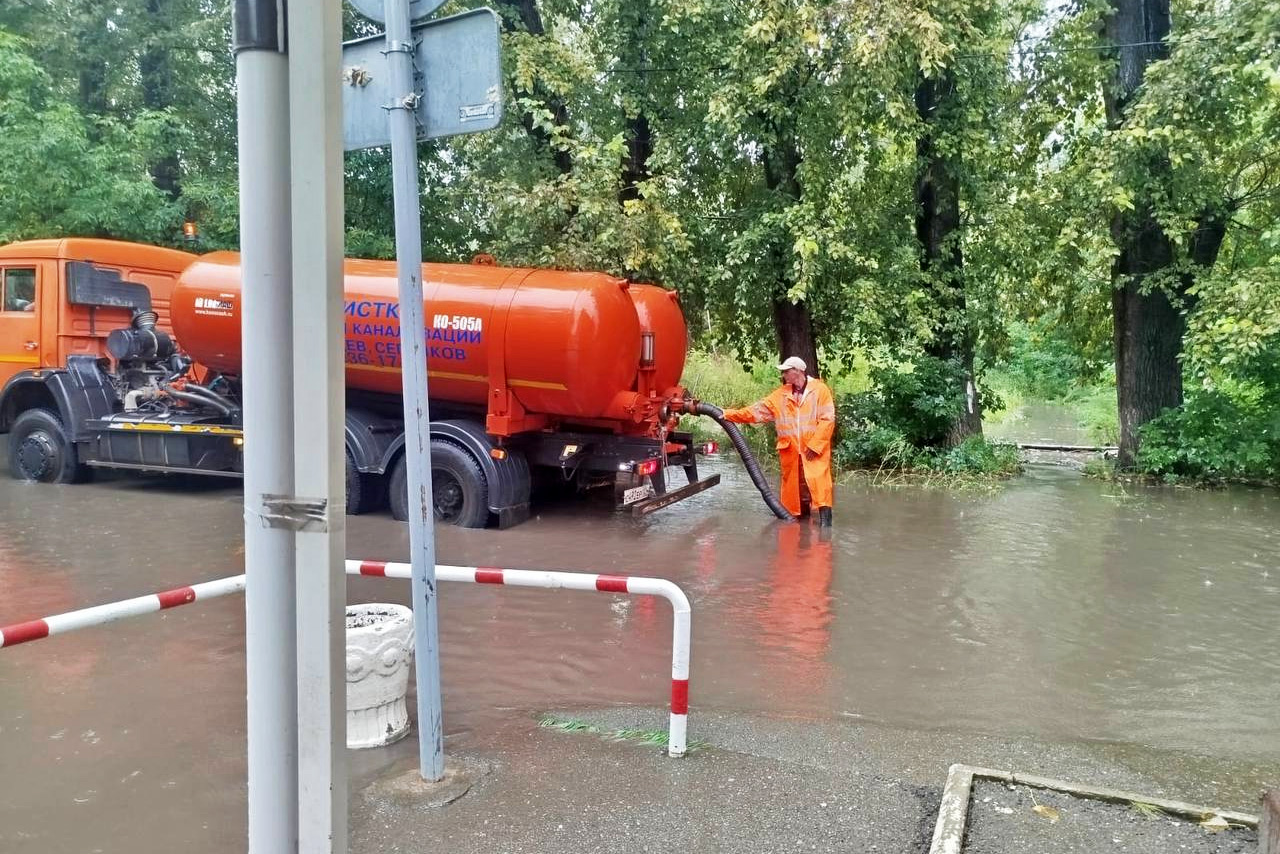 Потоп в Красноярске