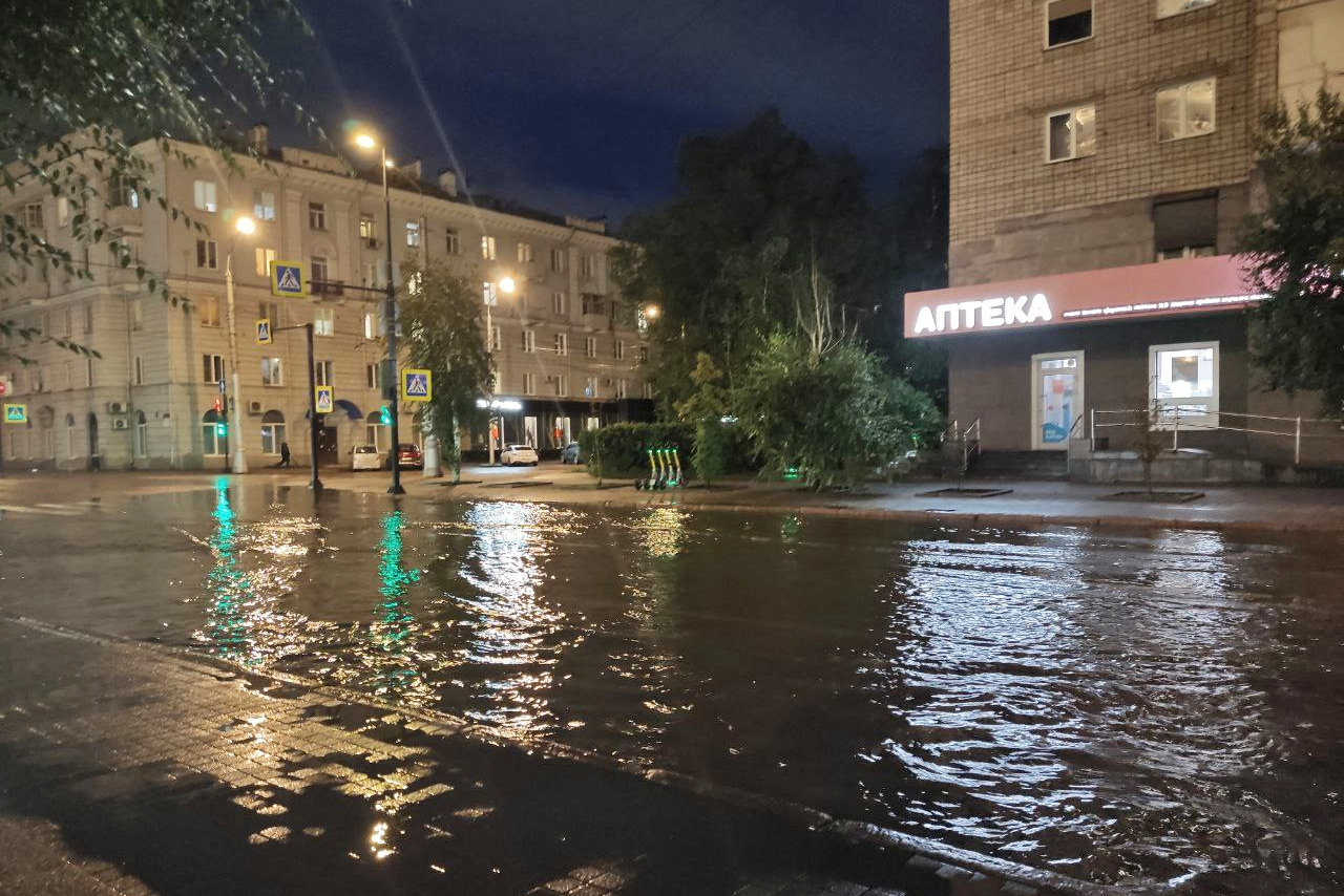 Потоп в Красноярске
