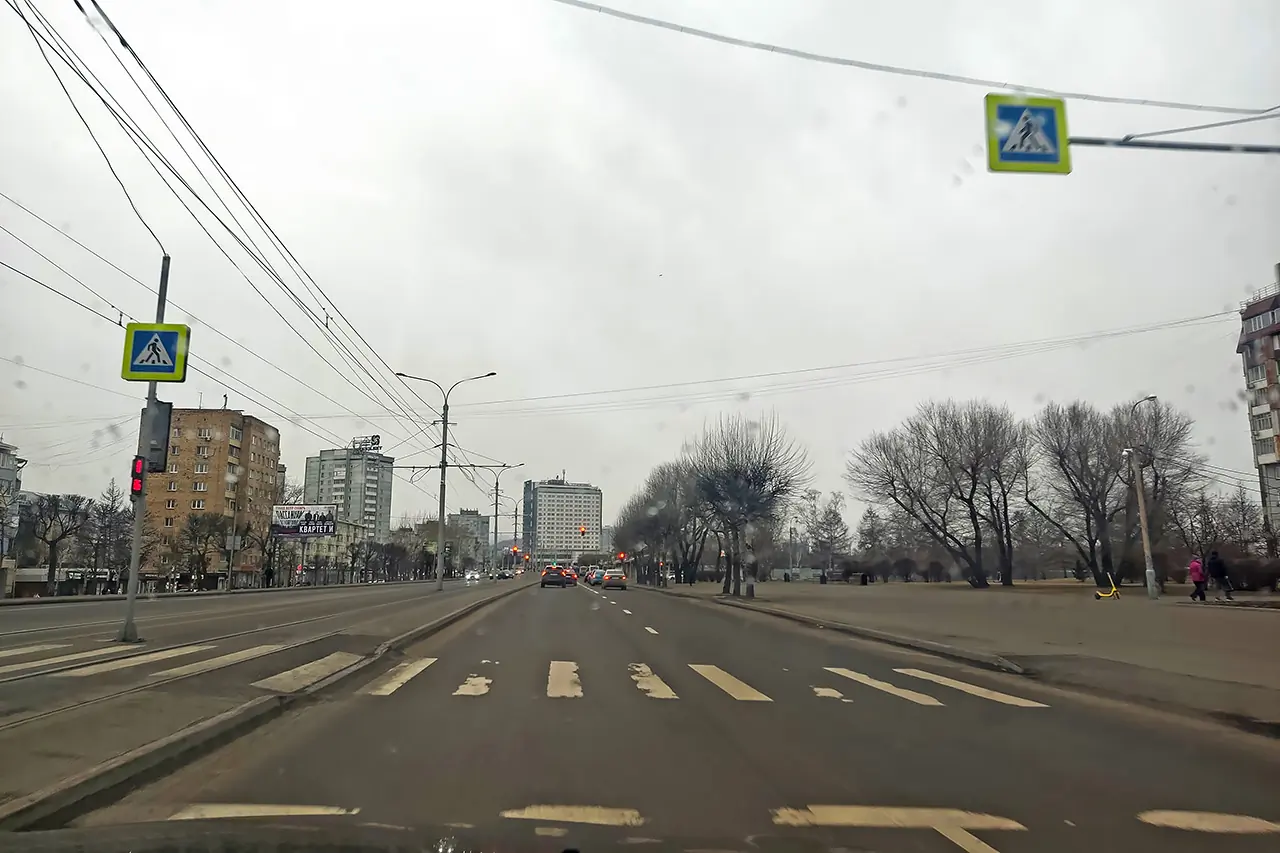Красраб в районе Предмостной