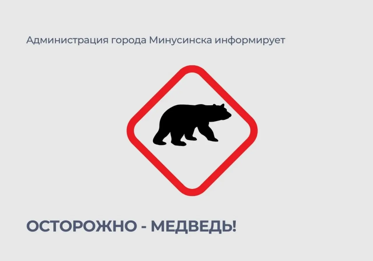 Предупреждение о медведях