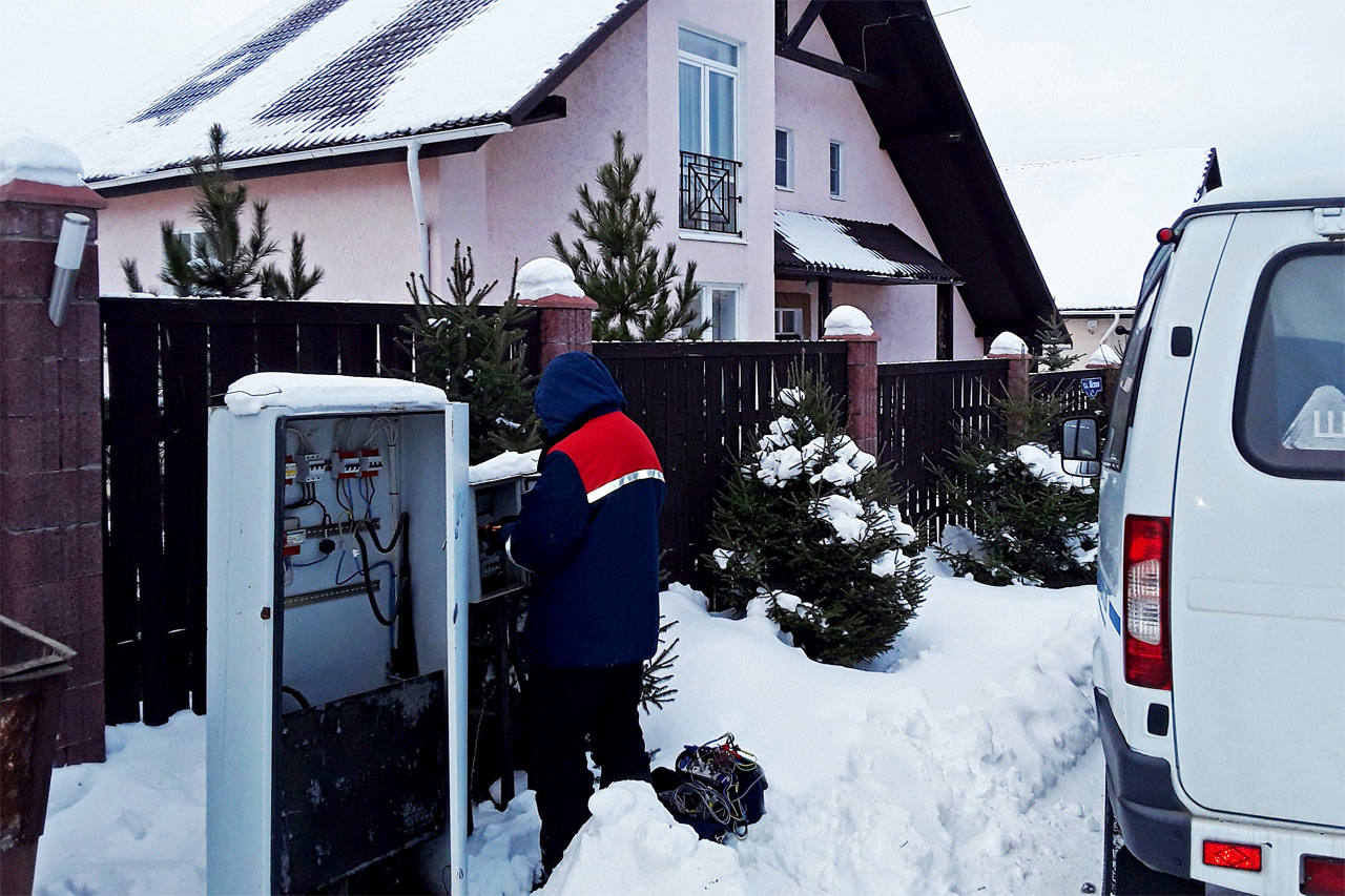Проверка прибора учета электричества в Березовском районе Красноярского края