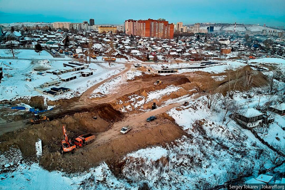 Развязка на Николаевском мосту