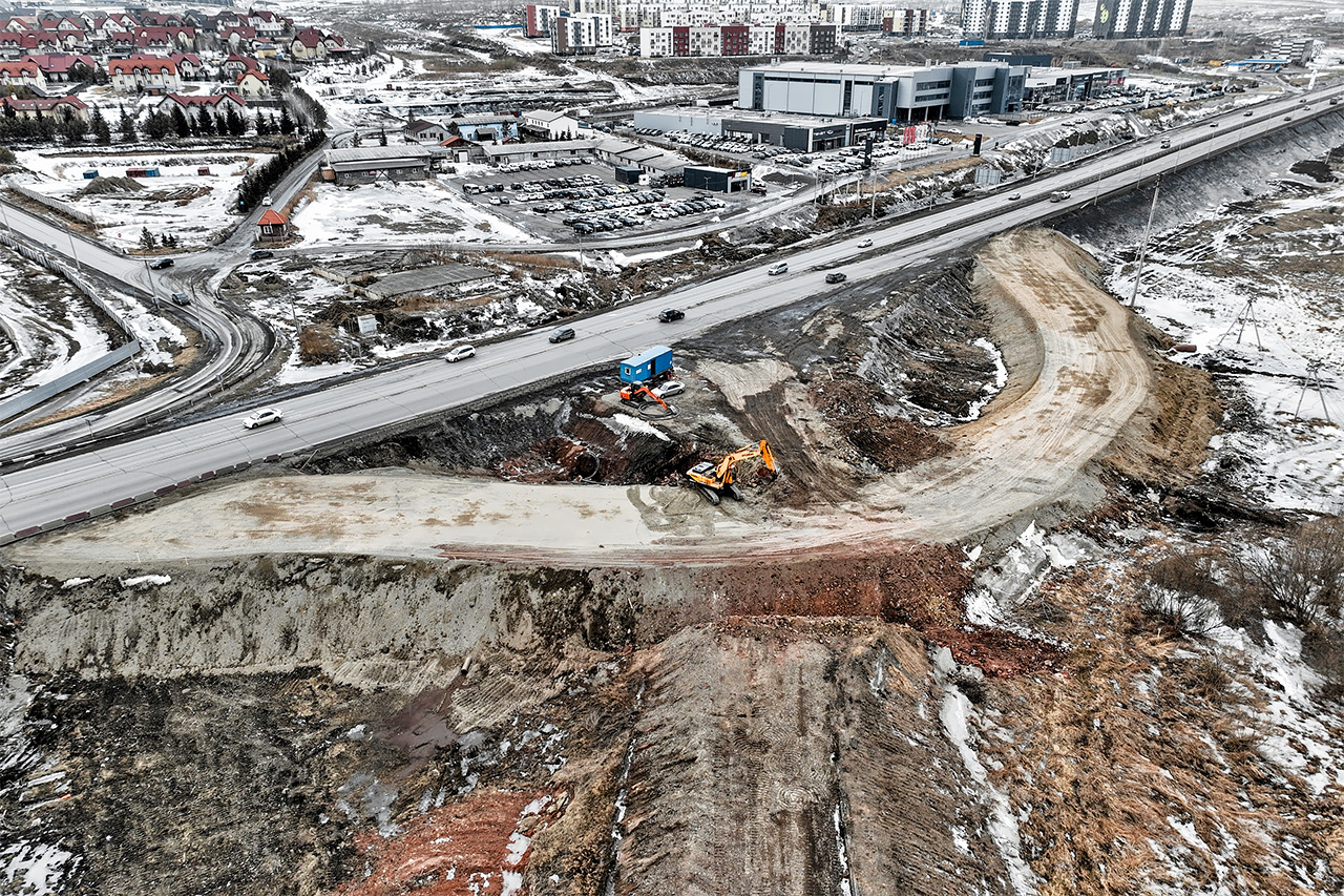 Развязка у Солонцов