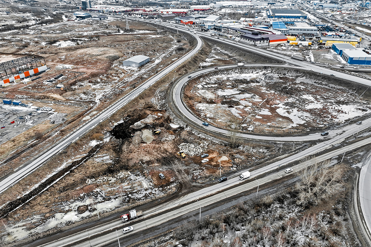 Развязка у Солонцов