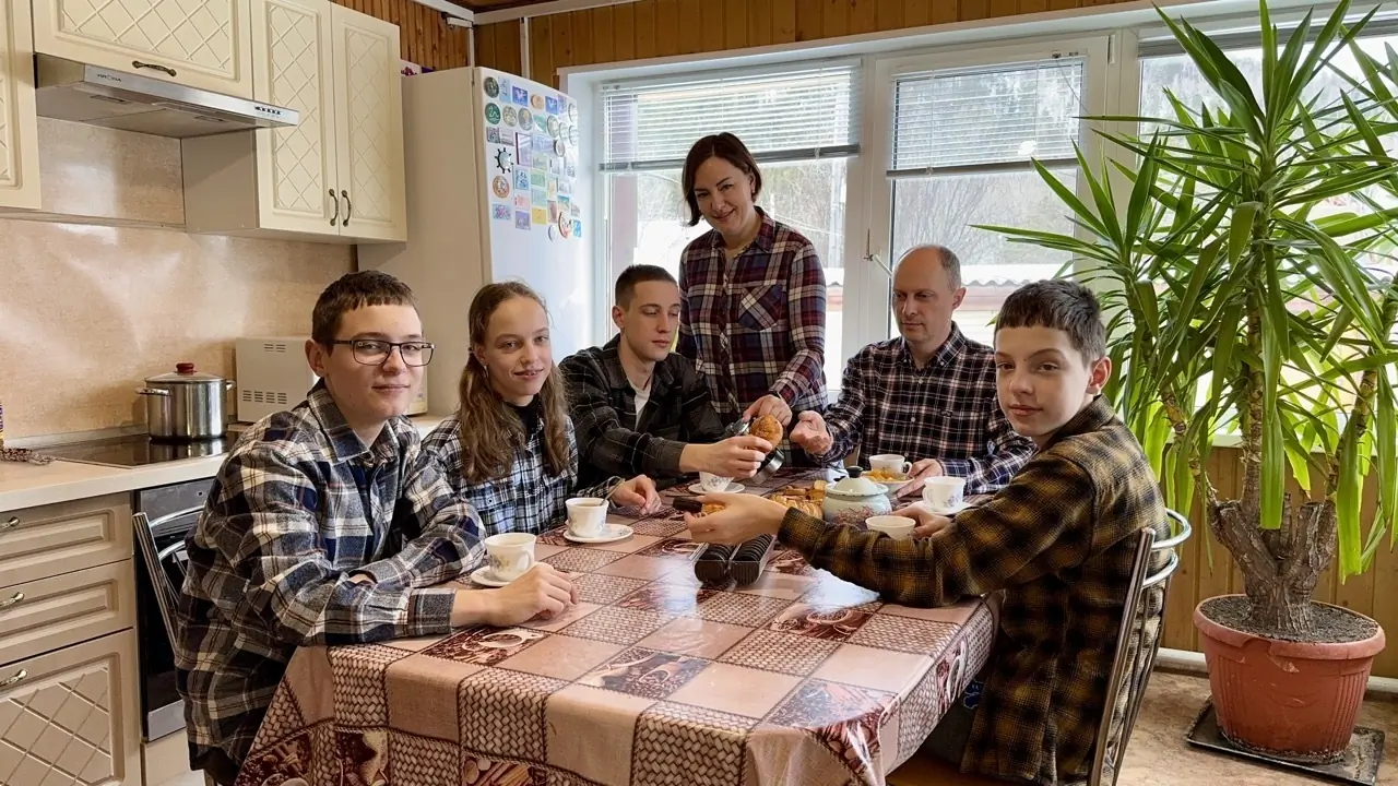 Семья Рыжаковых из Красноярска 