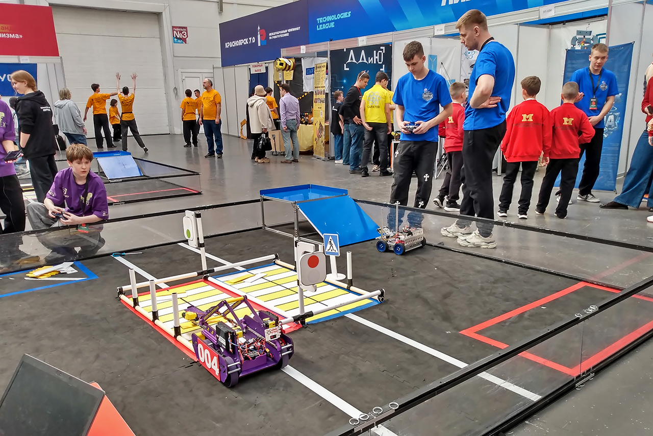 Международный чемпионат по робототехнике Красноярск 7.0