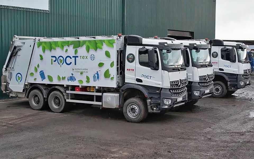 Мусоровозы компании РОСТтех