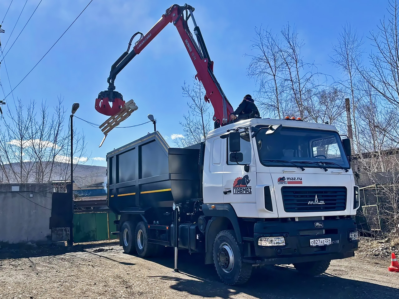 Ломовоз, новая техника