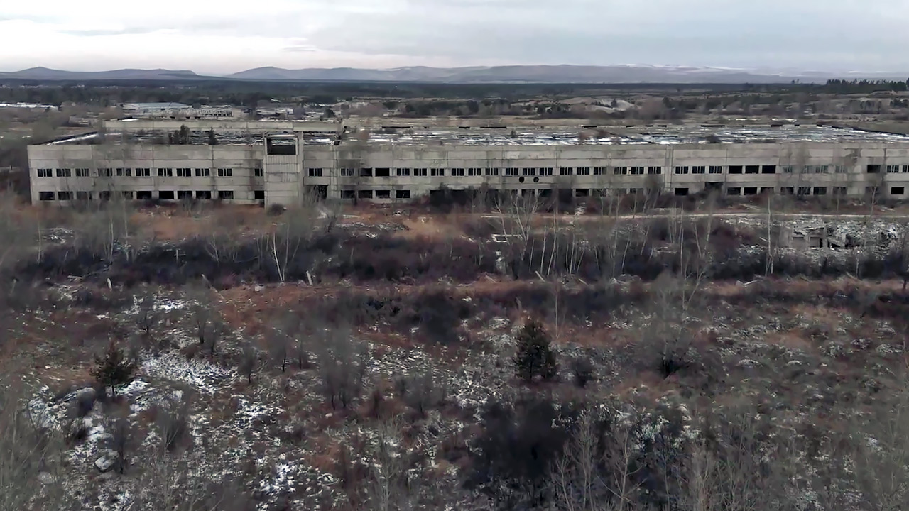 Остатки заводов под Минусинском