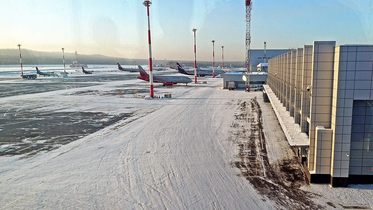 Аэропорт в Красноярске