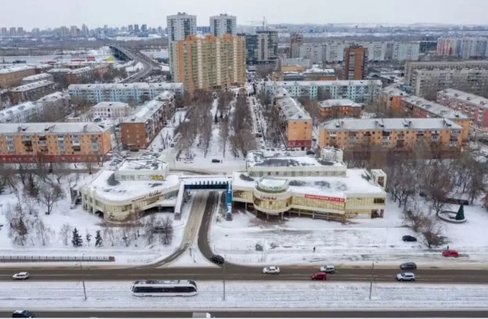 В Красноярске продают площади двух правобережных ТЦ