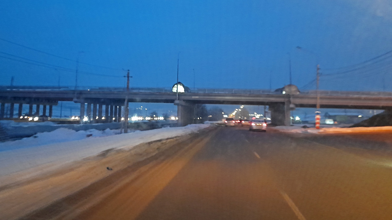 Путепровод Северное шоссе Красноярск