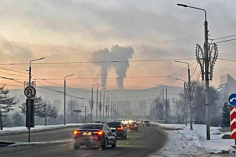 Дымящие трубы в Красноярске. Фото прокуратуры