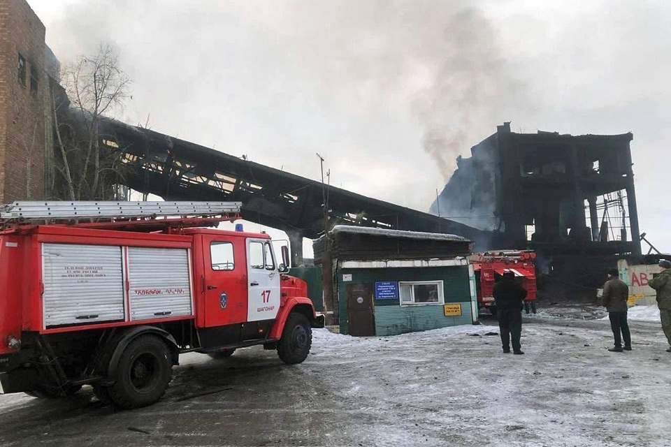 пожар на шагонарской тэц