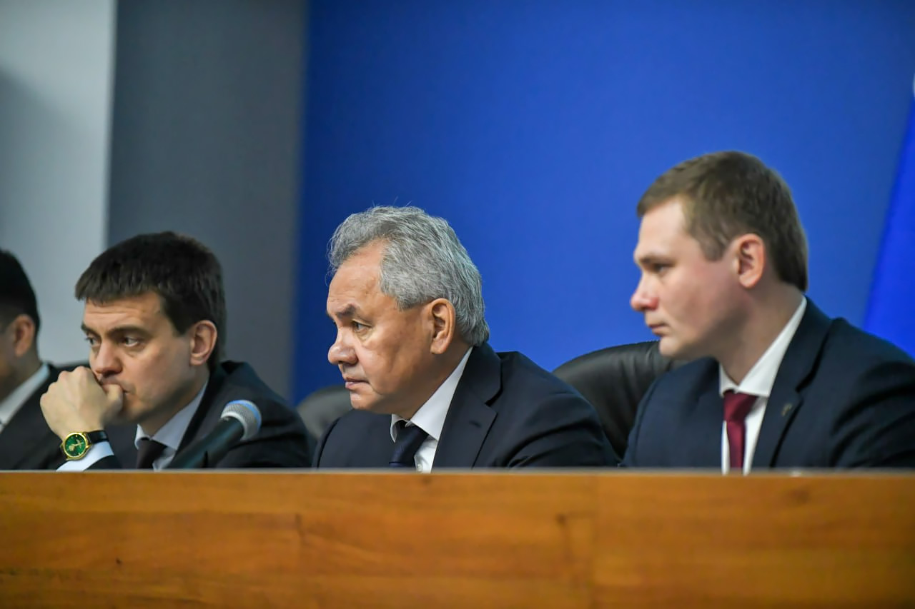 Котюков, Шойгу, Коновалов в Саяногорске