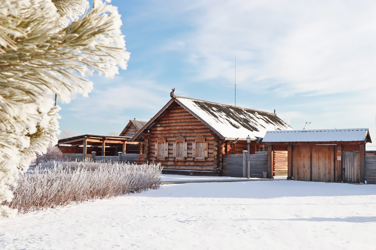 Музей Шушенского зима