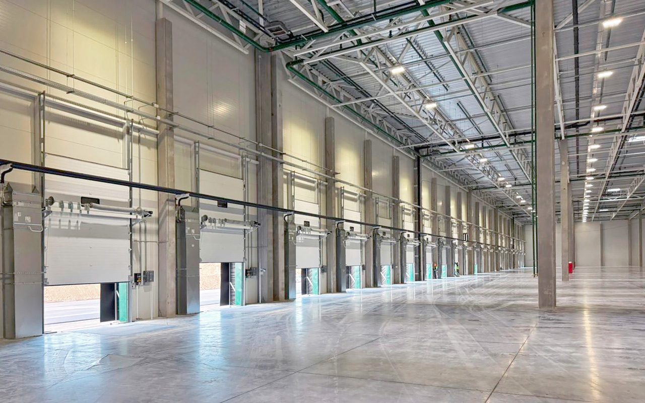 Площади логистического парка