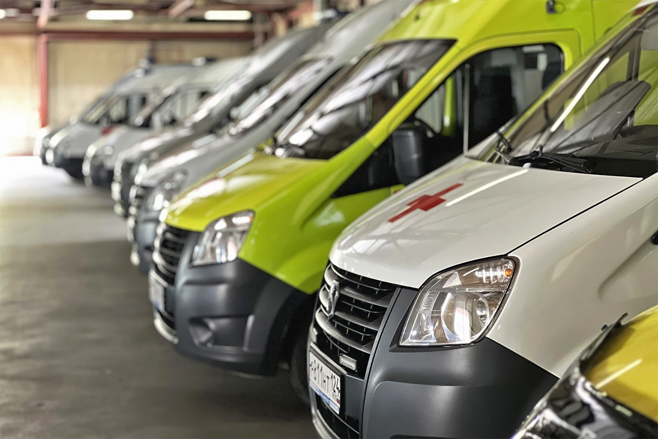 Автопарк скорой помощи быстро стареет