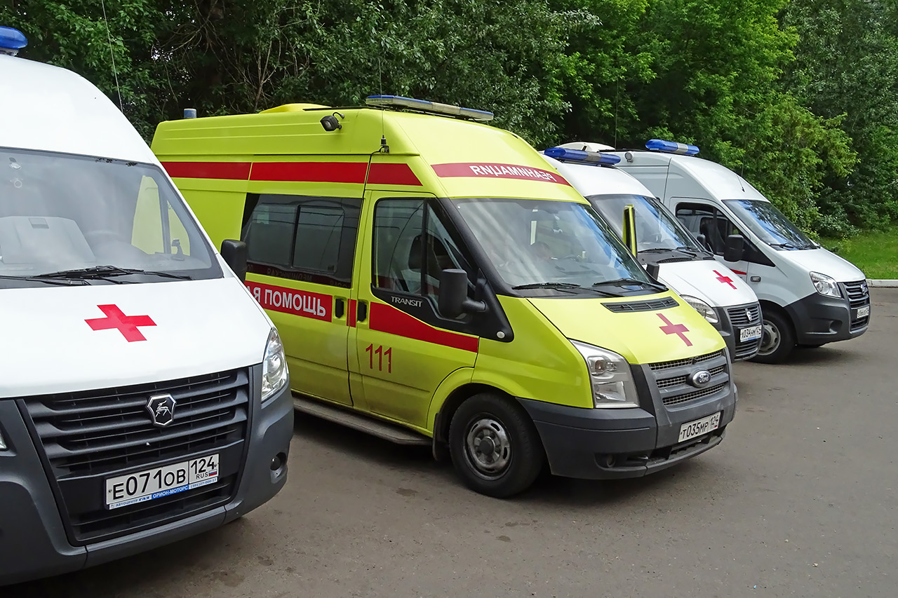 Машины скорой помощи в Красноярске