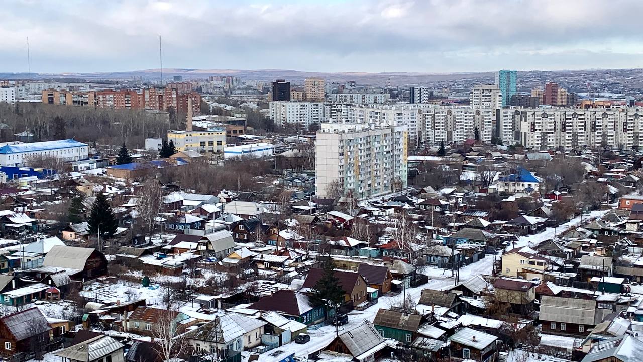 cнег в красноярске, зима, снежная погода