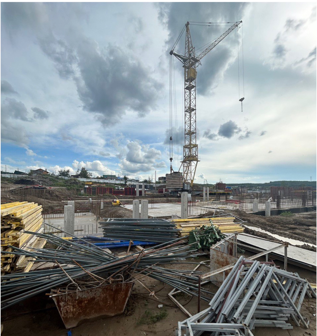 Стройка школа Вознесенка Стройка школа Вознесенка