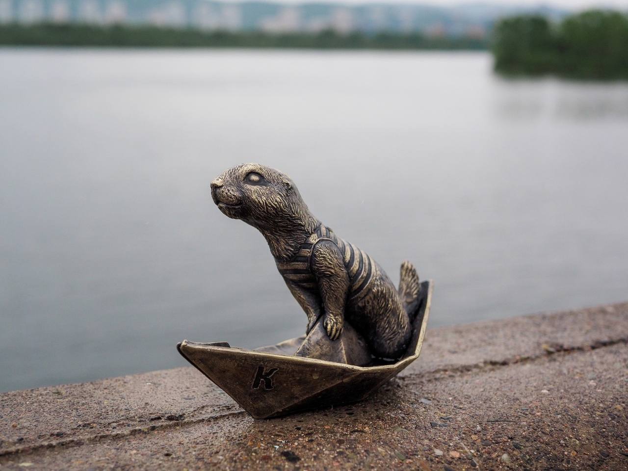 бронзовая фигурка суслик в Красноярске