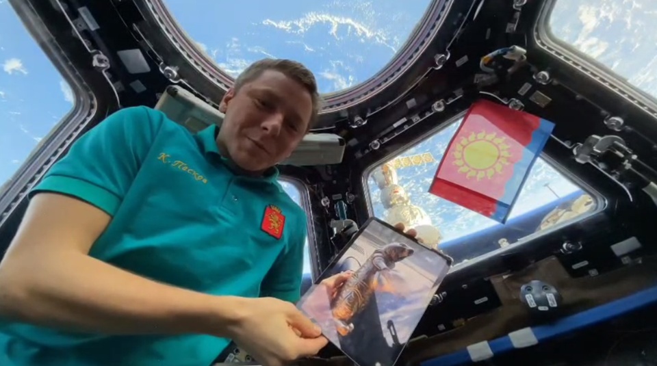 Кирилл Песков на МКС