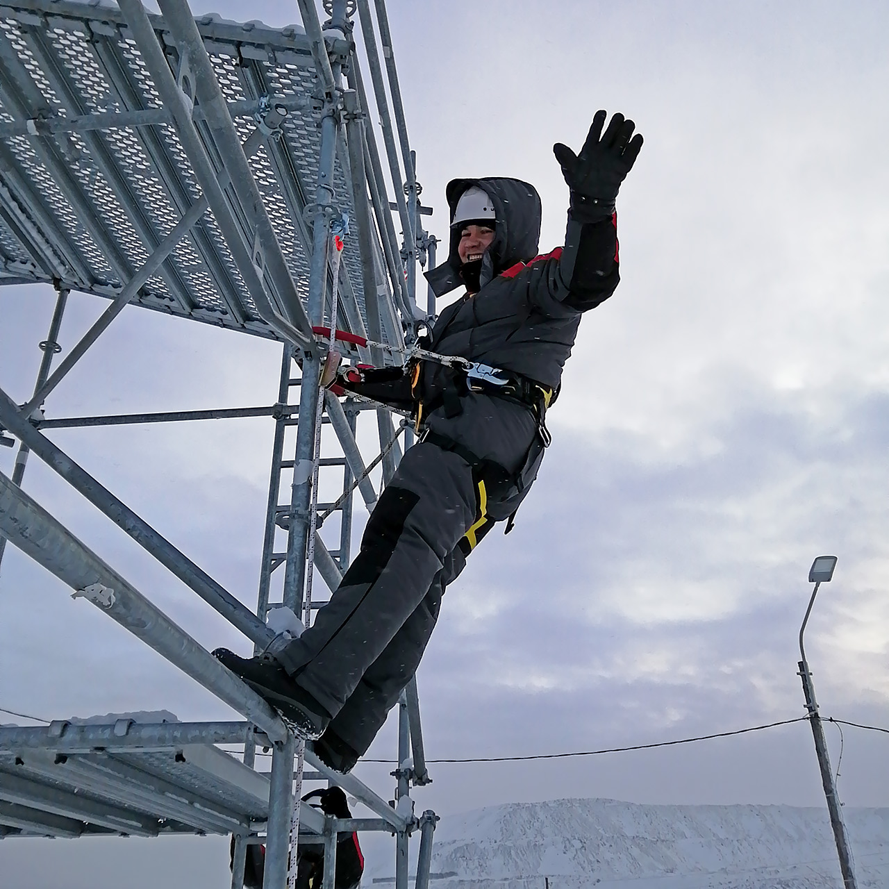 Сервисный центр Полюса - на вышке