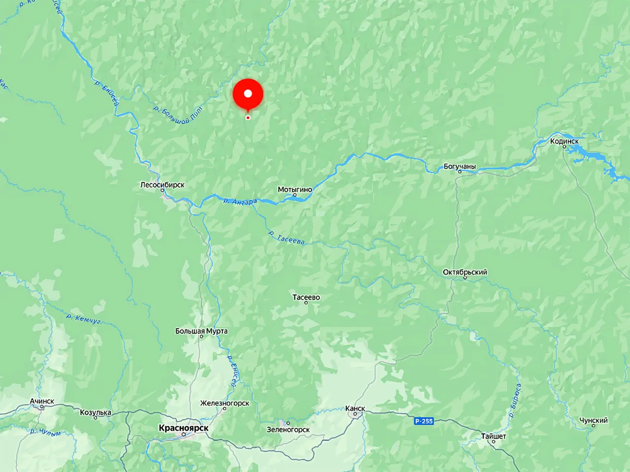 карта Татарское месторождение