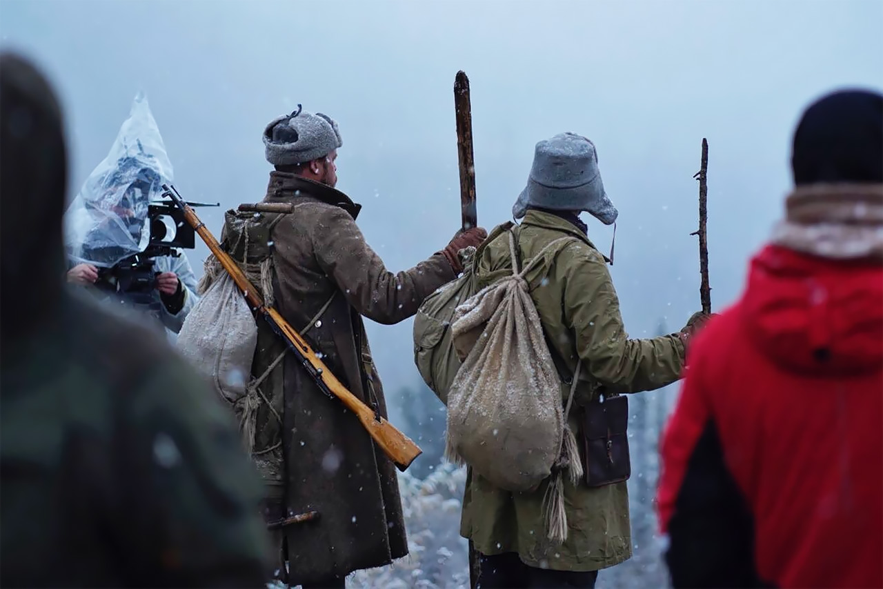 Фильм Трое, съемки в Ергаках