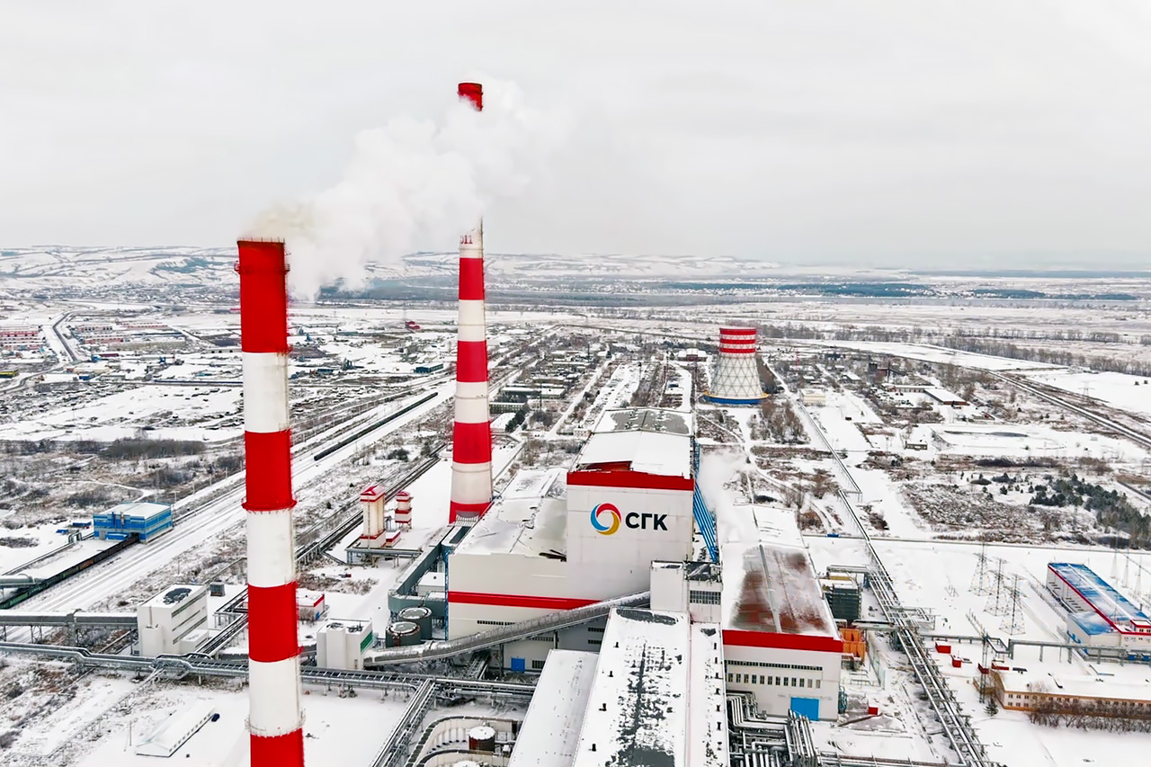 Красноярская ТЭЦ-3 расположена на северо-восточной окраине мегаполиса