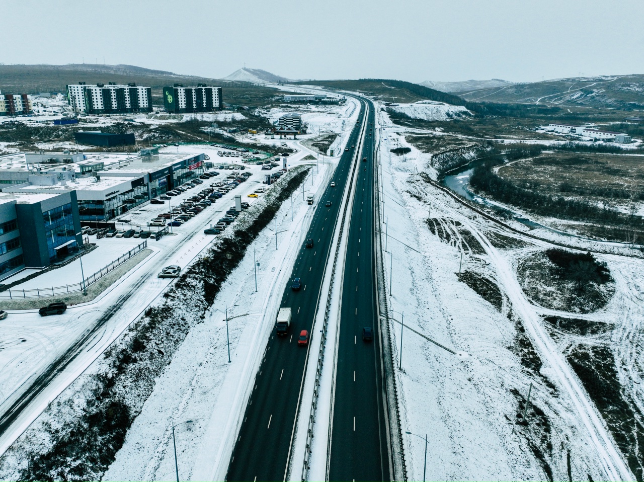 Трасса у Новалэнда