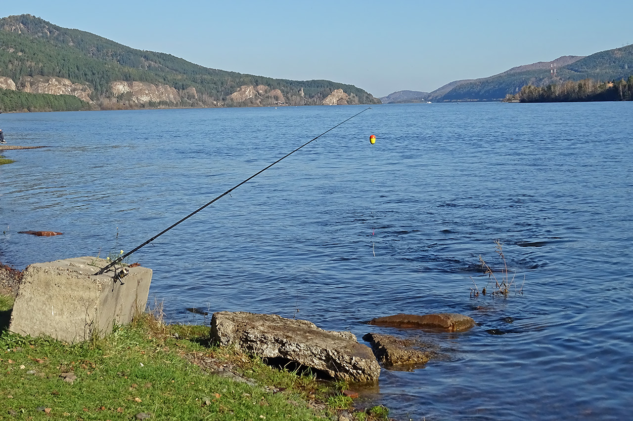 Боровое - Енисей и удочка