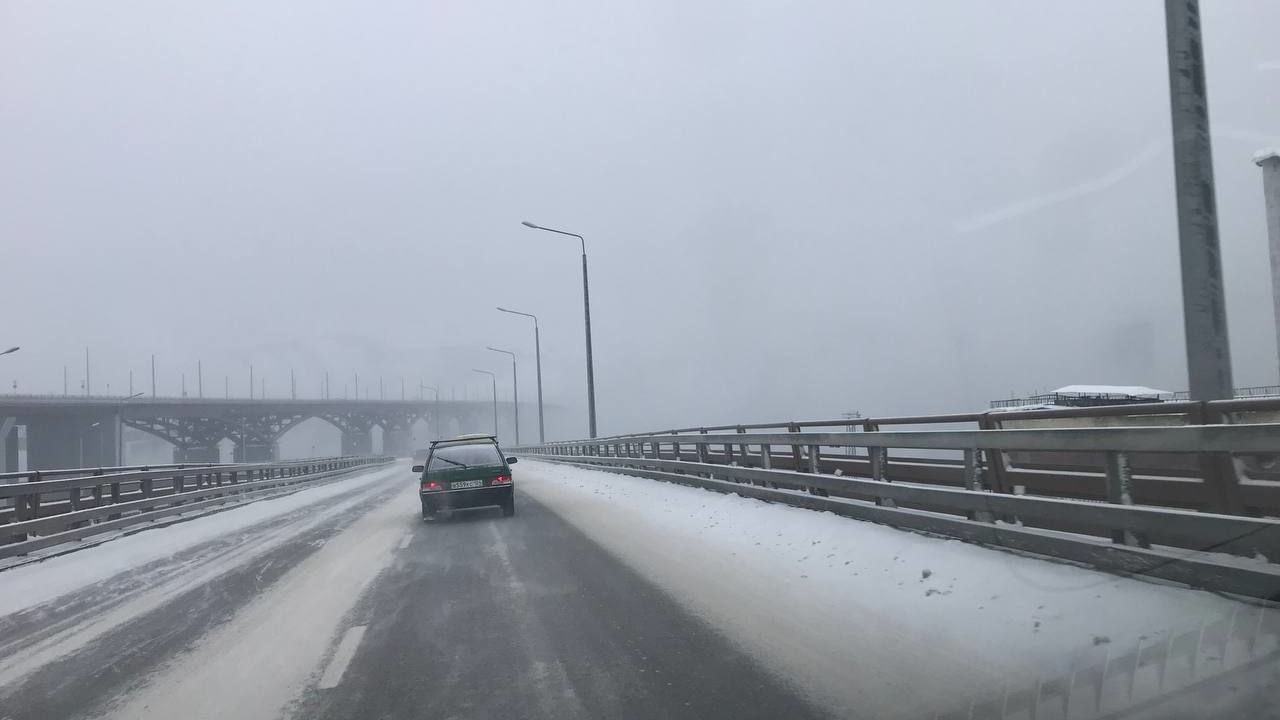 Красноярск снова накрыло смогом
