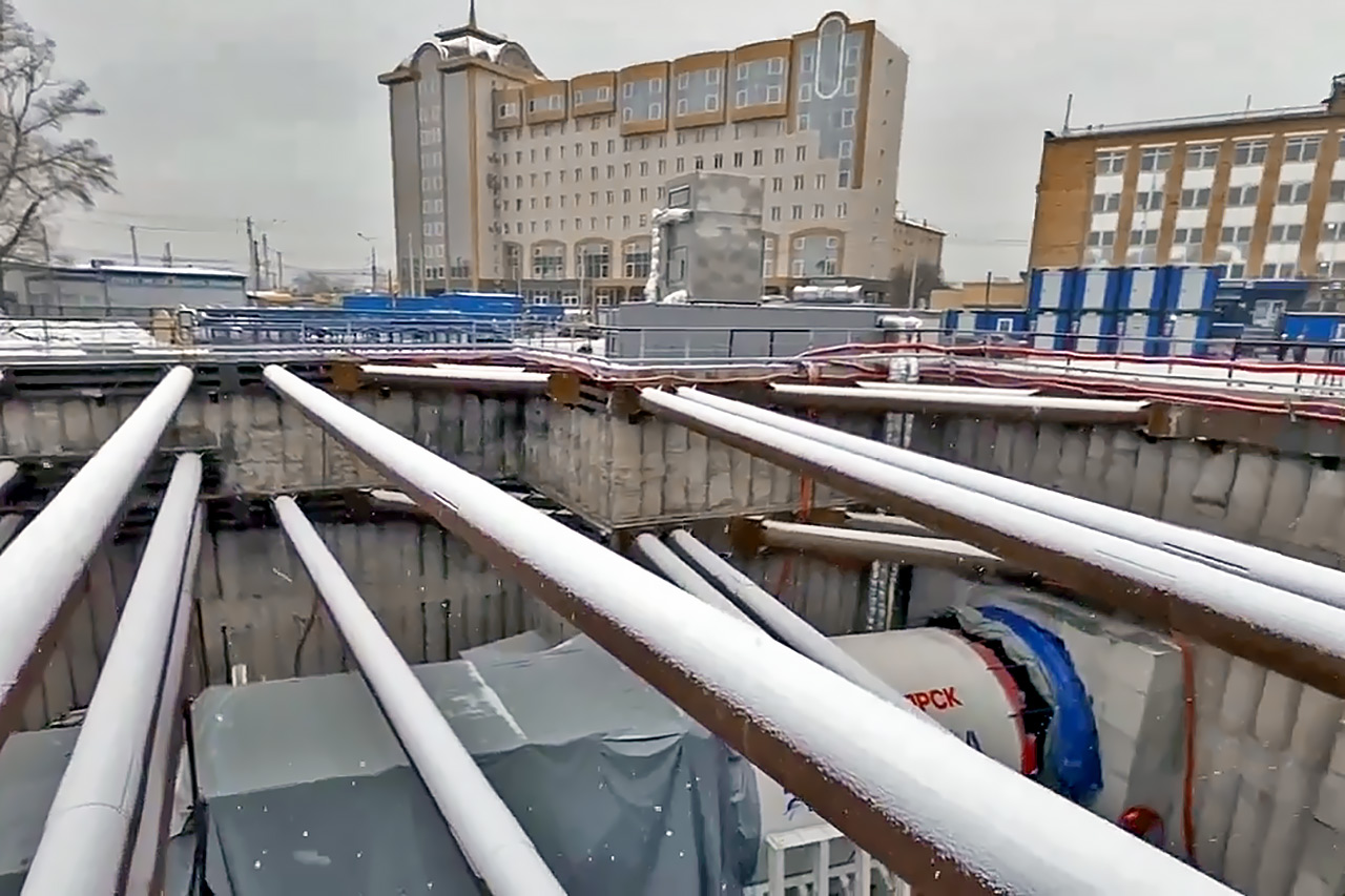 ТПМК Валентина на станции Вокзальная в Красноярске