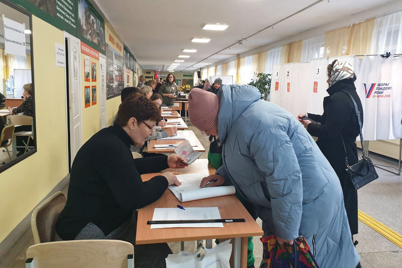 Явка на выборах в Красноярском крае приблизилась к 75%