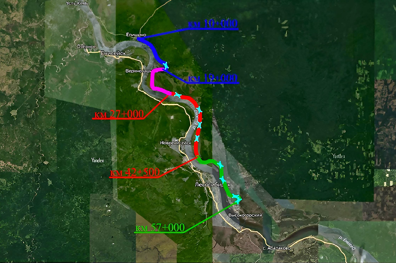 Реконструкция автодороги Высокогорский - Епишино - схема этапов